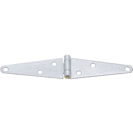 National 1.61 In. x 4 In. Galvanized Heavy-Duty Strap Hinge N128249